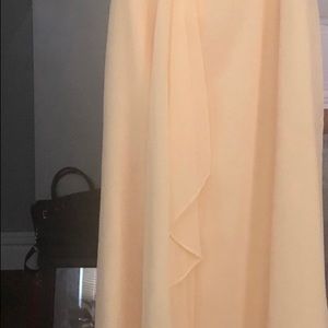 Yellow Chiffon Dress